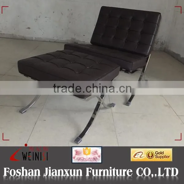 High Quality Modern Design Barcelona Chair With Footrest photo-4