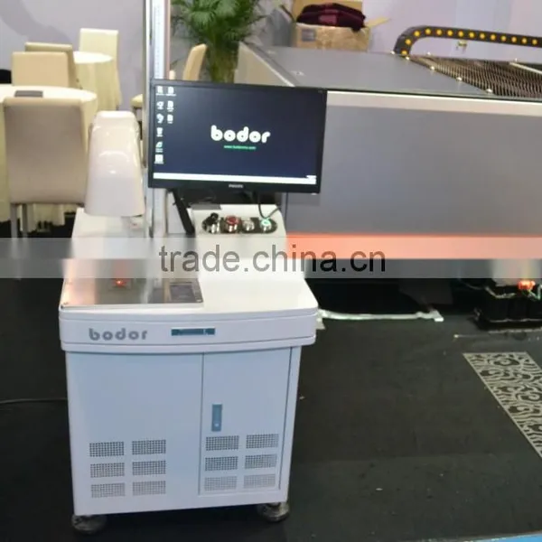 10W 20W 30W Fiber Laser Marking Machine for Mobile Phone Keypad Made in China photo-4
