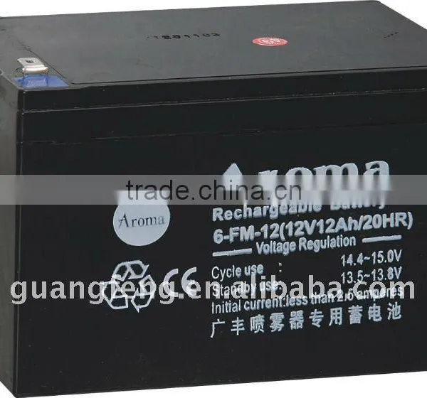 12v 8ah-12v12ah Battery Use in Battery Sprayer Battery Sprayer Parts