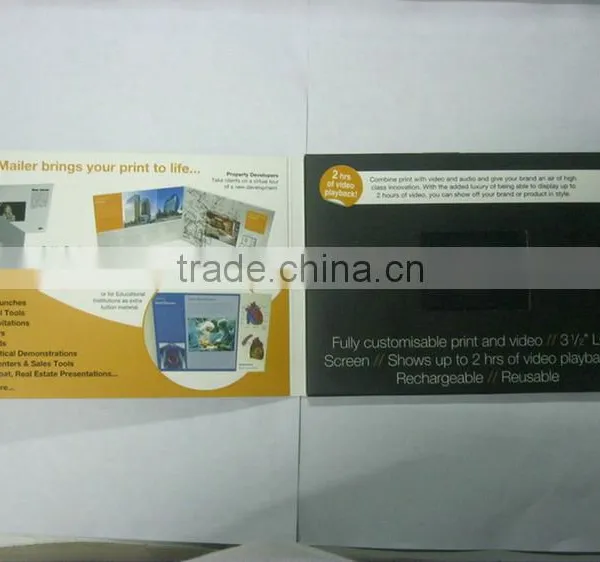 Top Selling Products 2013 Video Business Card With Lcd New Inventions in China photo-6