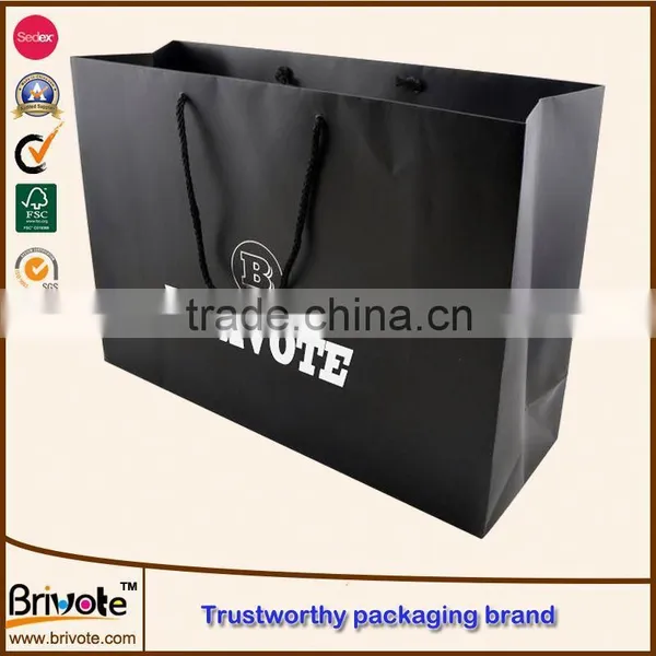 2016 Shopping Bag Paper/kraft Paper Shopping Bag/custom Paper Shopping Bag photo-2