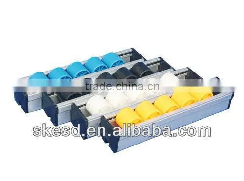 White Roller Track With Central Guide photo-4