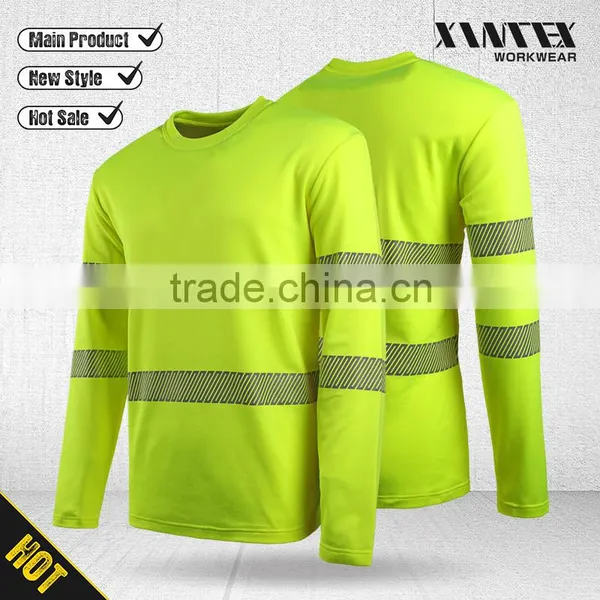 2016 NORTHCAPE EN ISO 20471 Fluorescent High Visibility Reflective Long Sleeve T Shirt photo-4