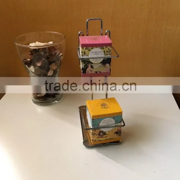Modern Style Modern Wire Metal Tea Display Rack photo-4