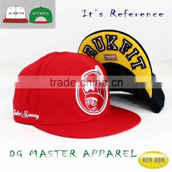 High Quality Customized 3D Puff Embroidery Snapback Hat photo-2