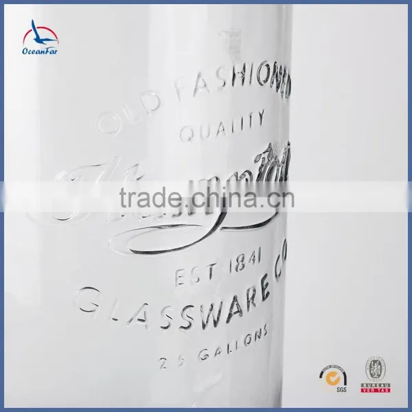 High Quality Large Glass Jar With Tap Hot Sale Drinking Dispenser Glass photo-4