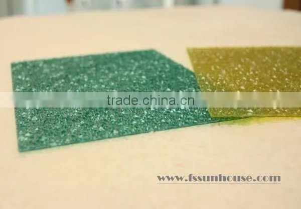 polycartbonate solid sheet frosted plastic thin sheet