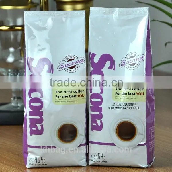 Coffee Packaging Bags With Valves/side Gusset Coffee Bags With Valves