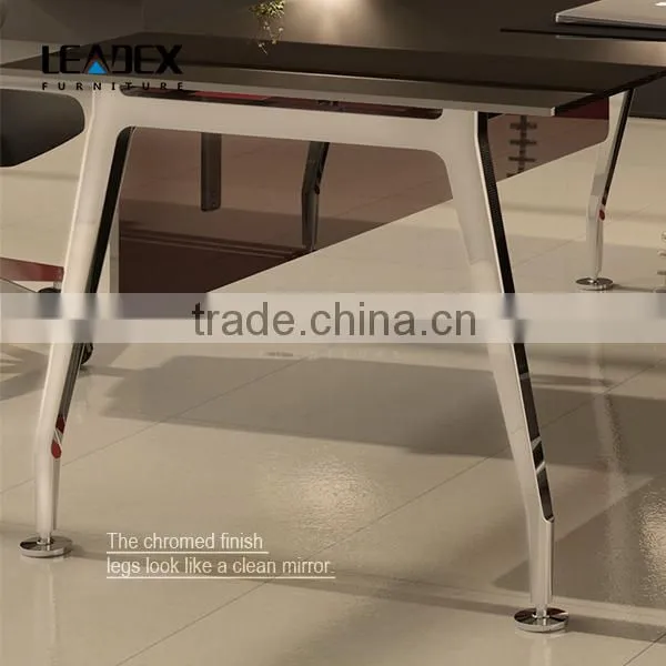 Customized Modern High End L-shape Executive Office Furniture photo-4