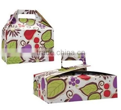 Color Bento Packaging Food Take Out Paper Cardboard Lunch Boxes