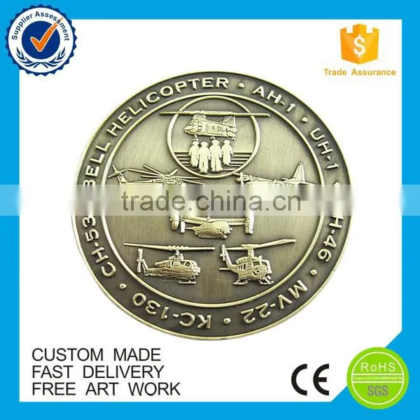 Good Quality Zinc Alloy Challenge Metal Coin for Sale photo-3