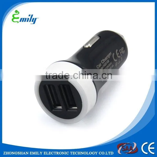 Good Quality ABS Material dc 12v-24v Input Car Charger photo-3