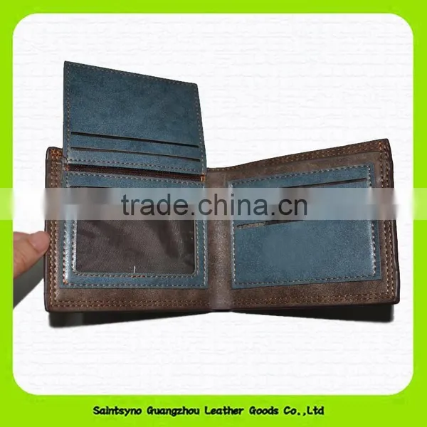 15633 Hot Style Men's Genuine Andcrafted Leather Wallet