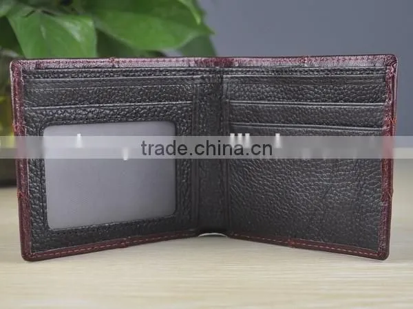 13040 Stylish Bi-fold Multi Card Leather Wallet Men Leather in Guangzhou photo-4