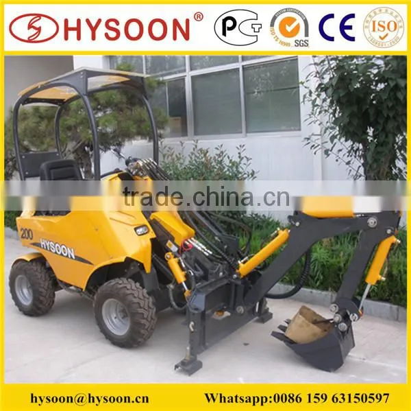 Compact Cheap Backhoe Articulated Loader photo-2