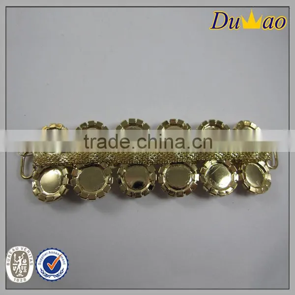 Fashion White Beads Chain Shoe Accessories for Women photo-4