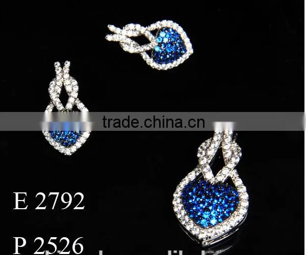 Fashion CZ Artificial Bridal Jewellery Set /Bridal Jewelry Set /18K Gold Jewelry Set photo-3