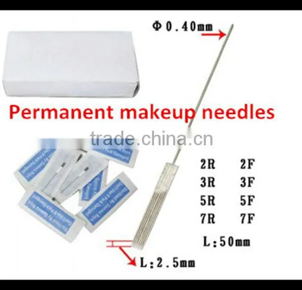 1 3 5R/FDisposable PMU Needle for Eyebrow Tattooing Micropigmentation Permanent Makeup