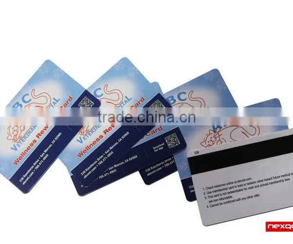 Custom Offset Printing Embossed Number Plastic Gift Pvc Card photo-5