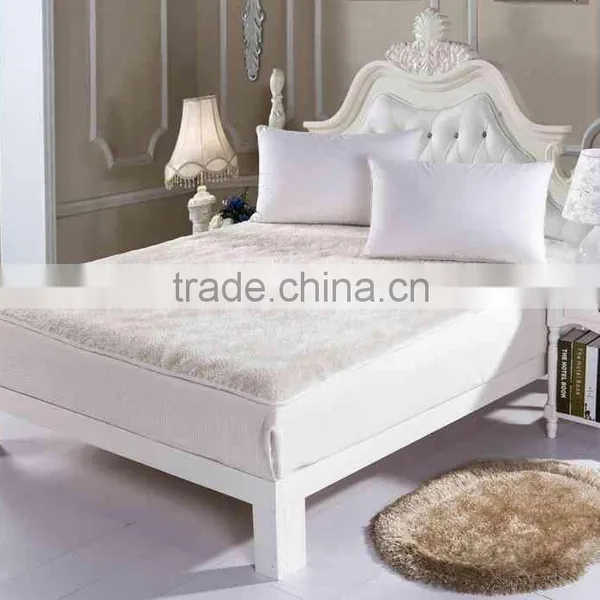 Queen Size Cashmere Waterproof Mattress Pad photo-4