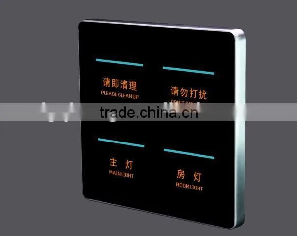 Crystal Glass panel switch smart home Wall switch Touch Switch