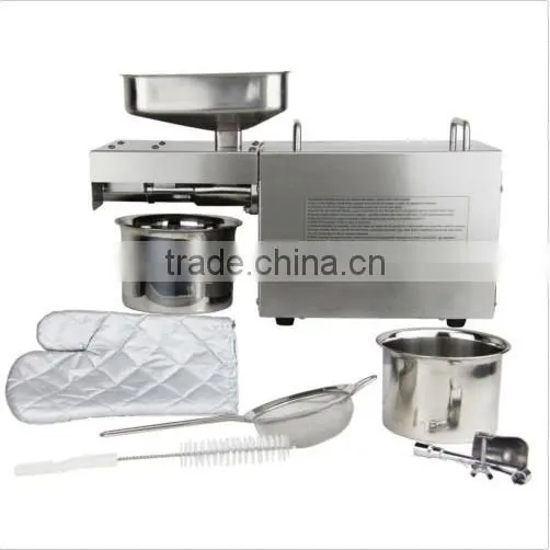 Production 3-5kg/h Cold Soybean Oil Press Machine Price photo-2