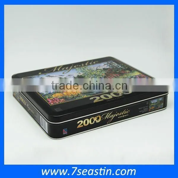 Big Metal Clothes Packing Tin Box T-shirt Ties Tin Container photo-5