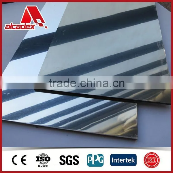 Mirrored Aluminum Plastic Sheet for Curtain Wall photo-2