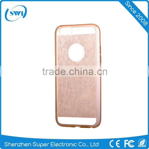 Super Slim 1.0mm Crystal Soft TPU Protecive Case Shinning Back Cover Shellfor IPhone 6/6s Plus photo-2
