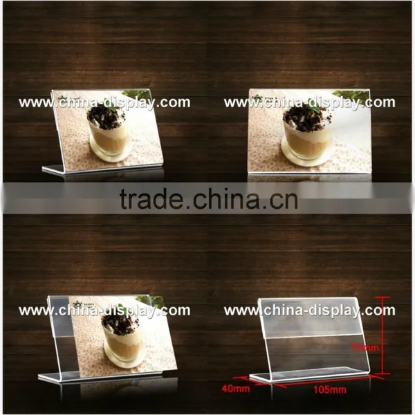 Acrylic Name Card Holder Tabletop Name Card Display photo-4