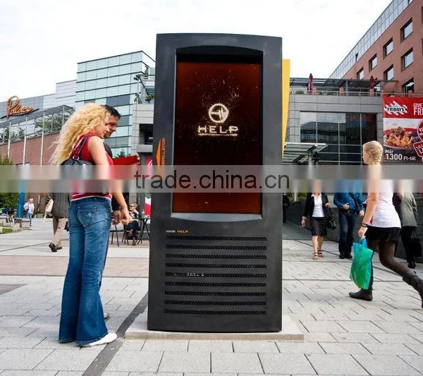42"/52" Double Screen Floor Standing Digital Signage Full hd Media Player for Hotel/supermall photo-2