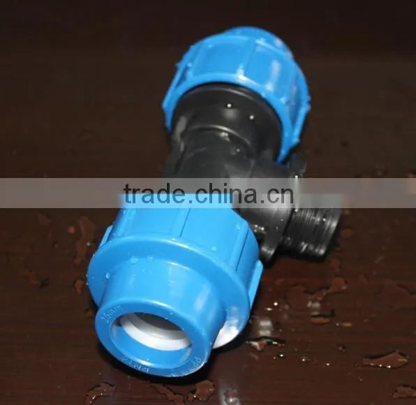 Factory Supply Hdpe / pp Compression Fittings Equal Coupling Reducer photo-2