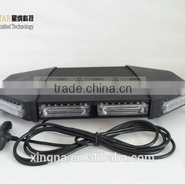 Wholesale Police Car Amber Emergency Led Strobe Warning Mini Lightbar TBD-A352 photo-2