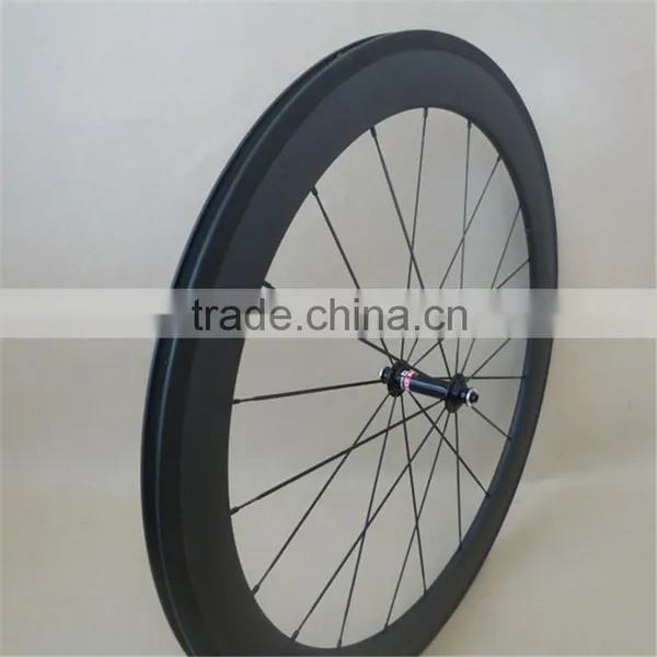 Bicycle Wheel Rims, Tubular 60mm Depth 700c Road Bicycle Full Carbon Rims photo-4