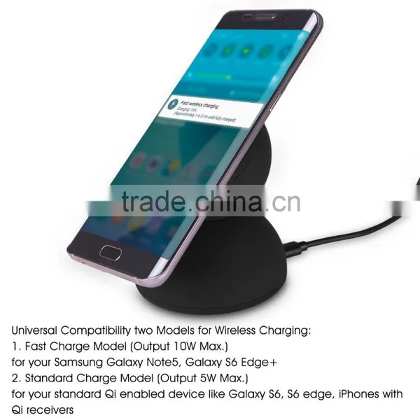 Fast Charger Wireless Charging Stand For All Qi-Compatible Phones photo-2