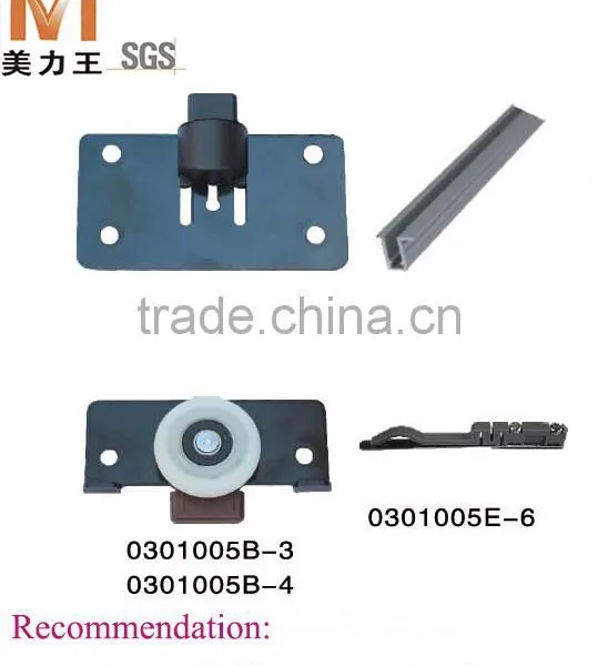 Supplier Sliding Wardrobe Door Roller Fittings for Sliding Closet Door System photo-5
