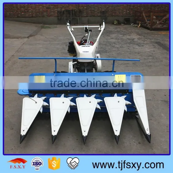 Hand-pulling 4GL-120 Used Rice Harvester photo-2