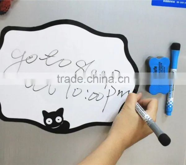 Custom Made Soft White Board Fridge Creative Fridge Magnet Cartoon Whiteboard for Fridge Magnets photo-3