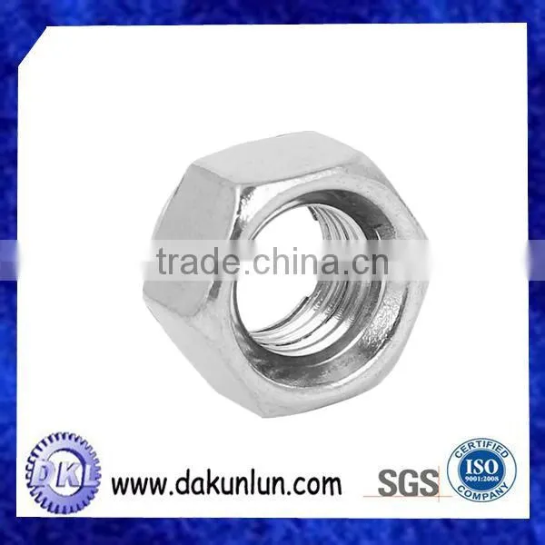 Customized Precision Steel Galvanized Hex Lock Nut photo-2