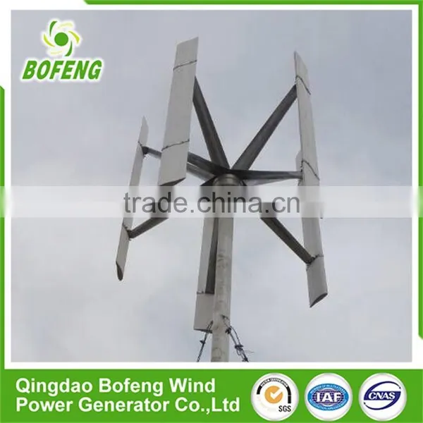 Good Supplier Cheap 1KW Vawt Blade Vertical Axis Wind Turbine photo-4