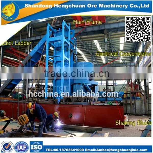 Diesel Engine Powered Pump Iron Sand Dredger With Strong Structure photo-6
