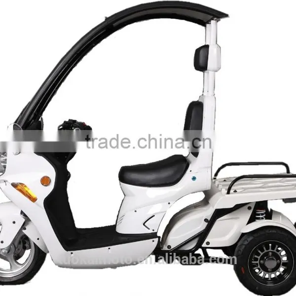 60V 38Ah LITHIUM Battery 2.2KW Electric Roof Trike Scooter for Delivery (TKE-M2200-D) photo-2