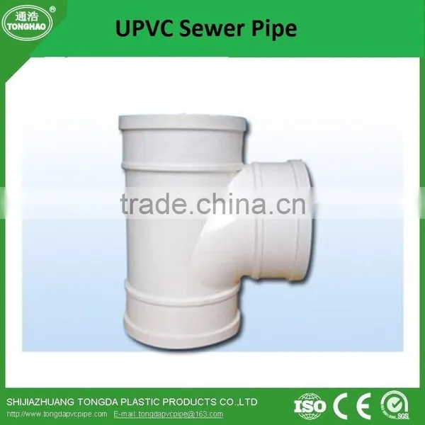 High Quality DN110mm UPVC Sewer Pipe photo-4