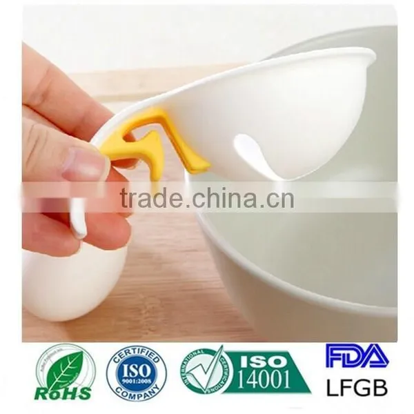 High Quanlity Egg Plastic Divider/plastic Spoon Shape Egg Tool/egg Separator Manufacturer photo-3