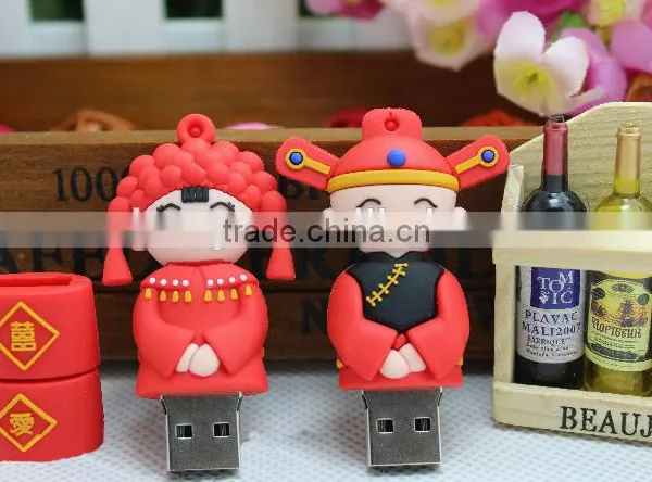 Creative Pvc Usb Flash Drive Shell photo-2