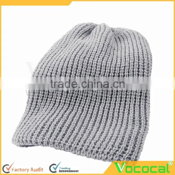 Mens Caddice Winter Warm Hat Long Knit Ski Cap photo-2