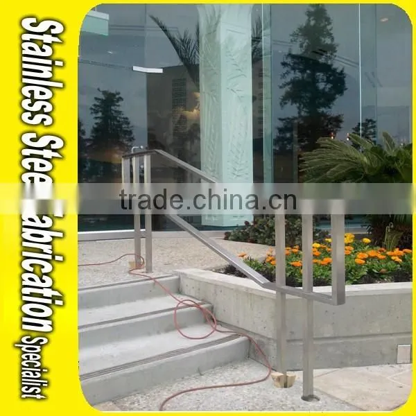 Fabrication Project Home Stair Stainless Steel Inox Railing China photo-3