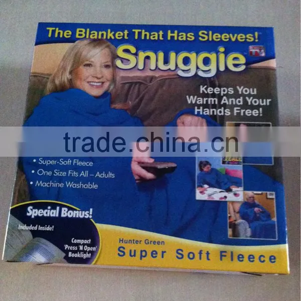 Creative Lazy Warm Snuggies, The Home Winter Blanket With Sleeves, Leisure Keep Warm Fleece Blanket For TV Time/Reading Time/Bed photo-4