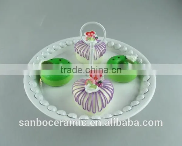 Colored Mini Cake Stand in High Fashion and Quality, Metal White Cake Stand photo-2