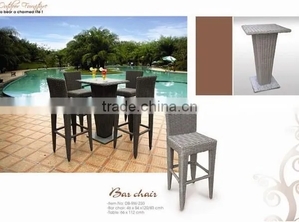 Outdoor Chair New Design Rattan Bar Furniture